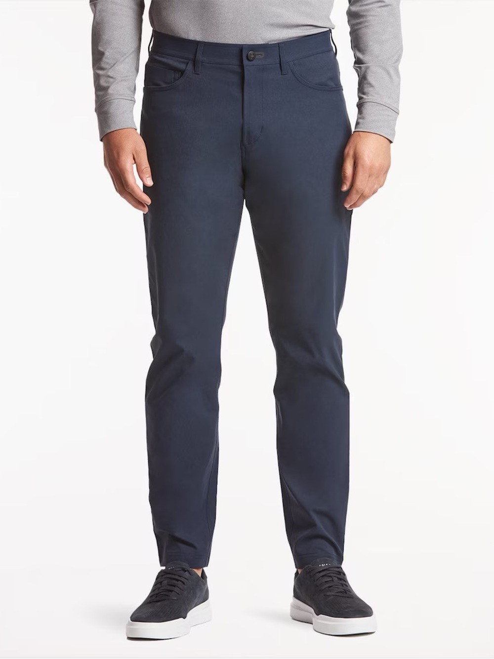 Public Rec Mens 38x30 Dealmaker 5 Pocket Tech Performance Chino Golf Navy Blue